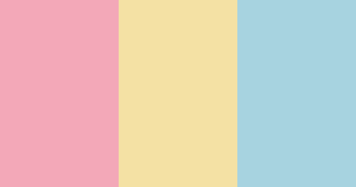 Download pastel whimsy color palette PNG image (landscape)