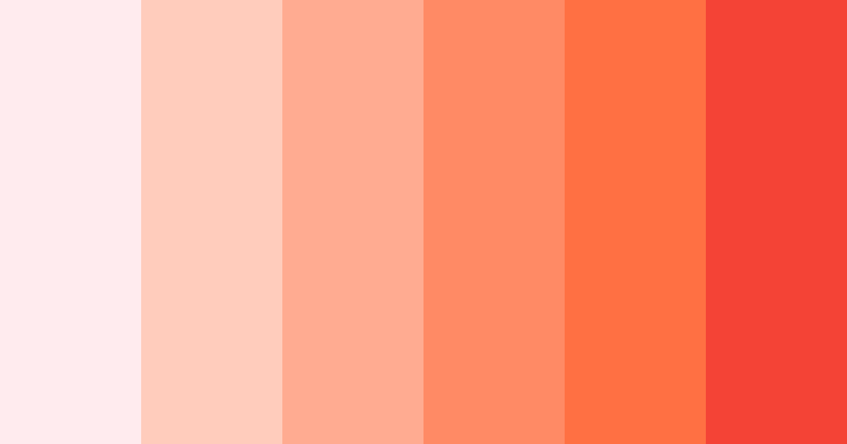 Download blazing ember glow color palette PNG image (landscape)