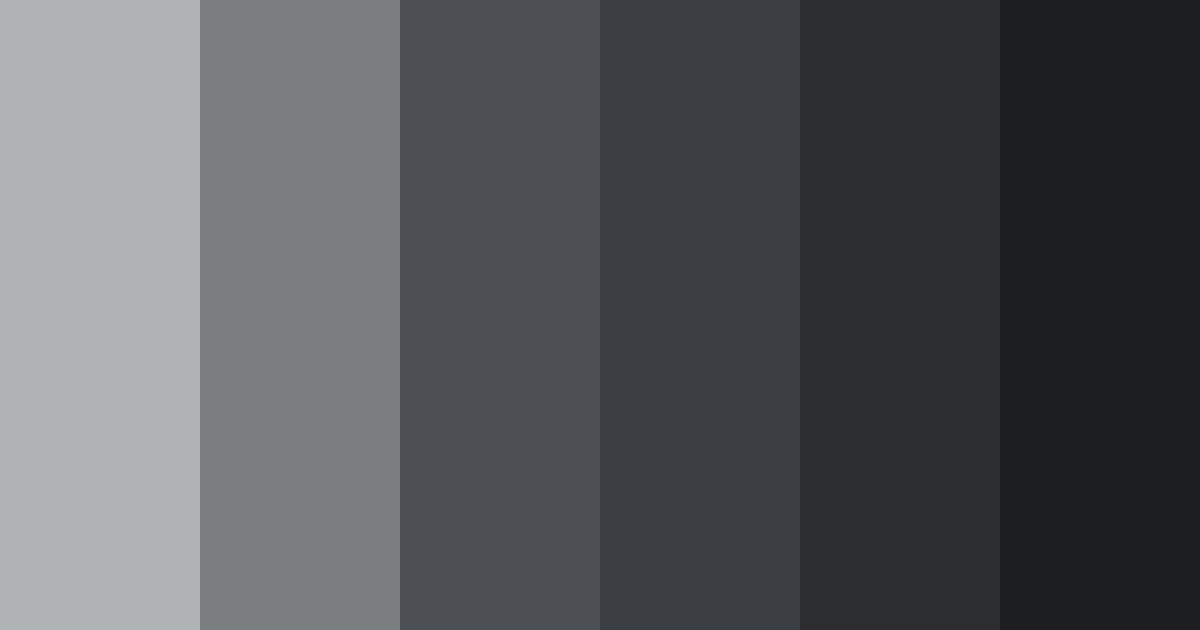 Download dark steel color palette PNG image (landscape)