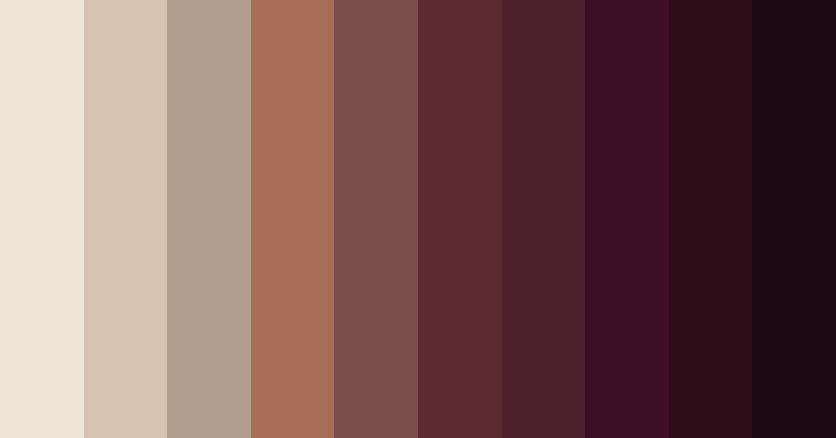 Download elegant maroon color palette PNG image (landscape)