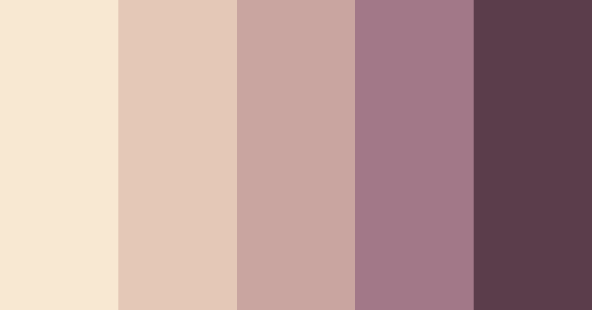 Download muted rose color palette PNG image (landscape)