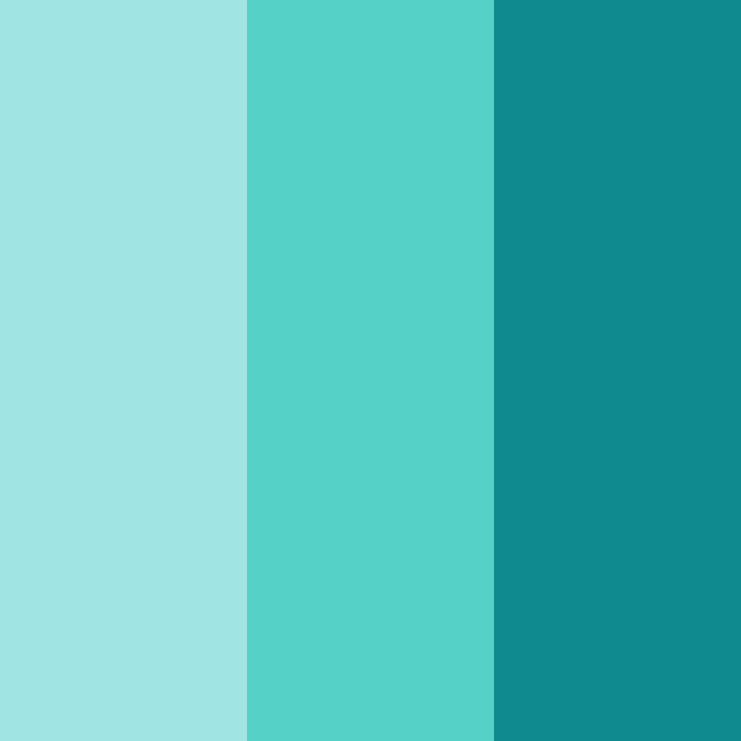 Download tropical serenity color palette PNG image (square)