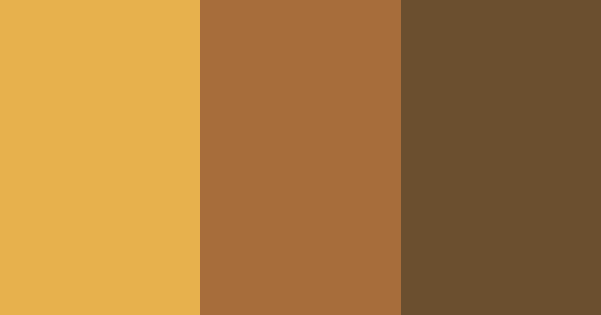 Download golden syrup color palette PNG image (landscape)