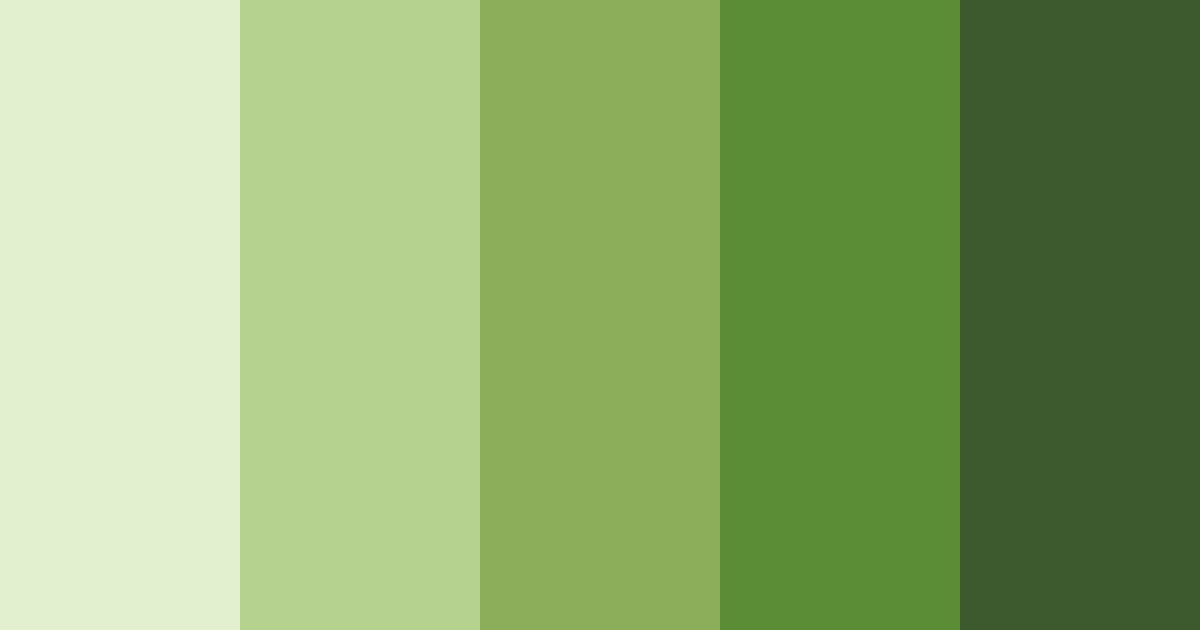 Download olive grove serenity color palette PNG image (landscape)