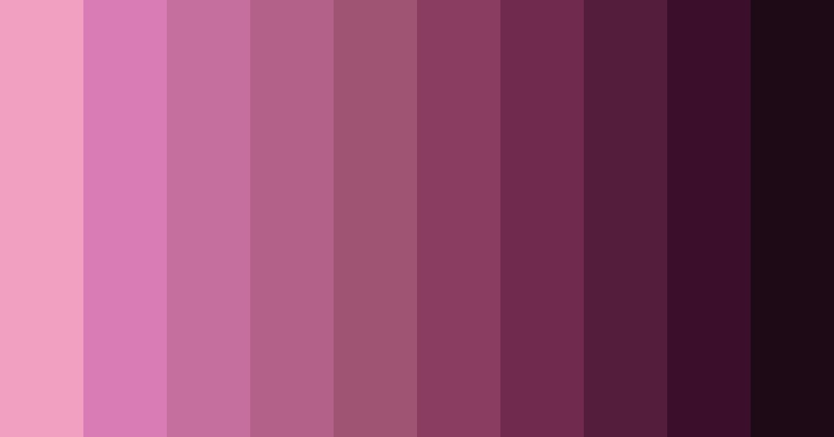 Download blooming shadows color palette PNG image (landscape)