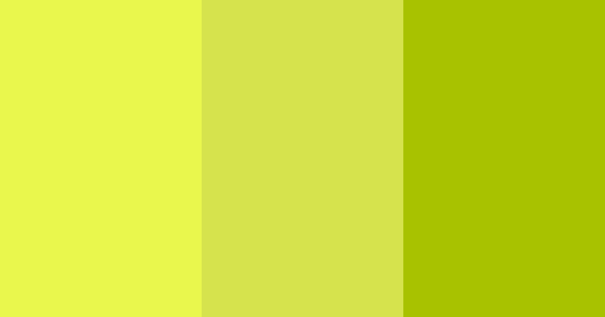 Download lime serenade color palette PNG image (landscape)