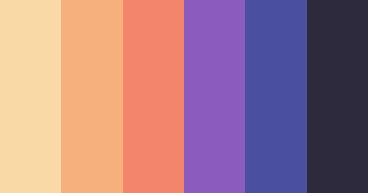 Download vibrant harmony color palette PNG image (landscape)