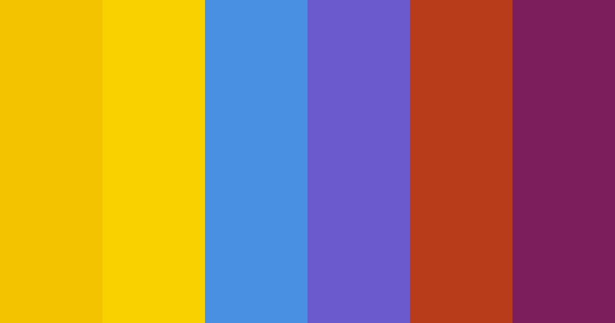 Download colorful sunset color palette PNG image (landscape)