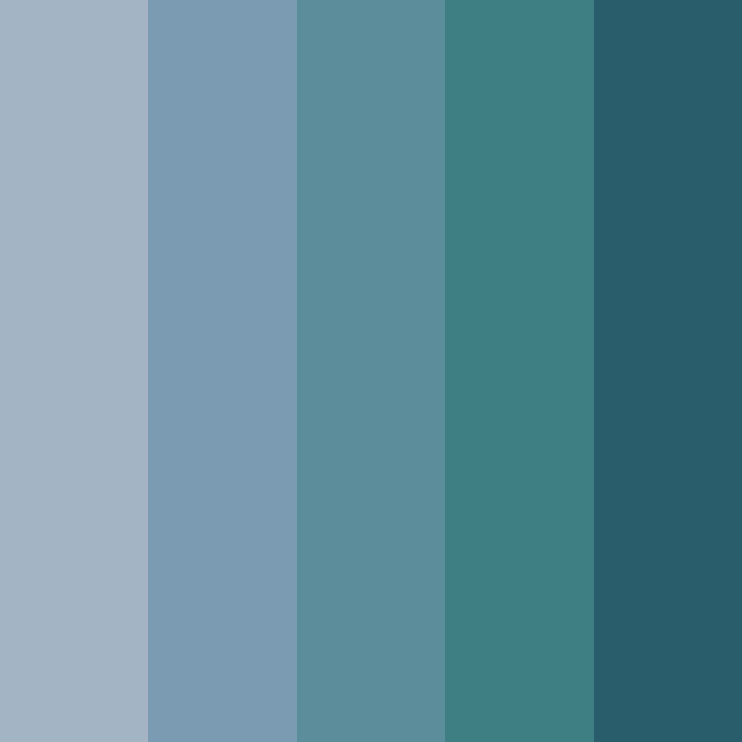 Download mist on the coast color palette PNG image (square)