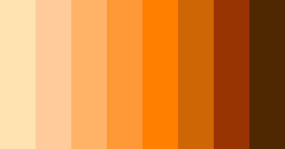 Download sunkissed harvest color palette PNG image (landscape)