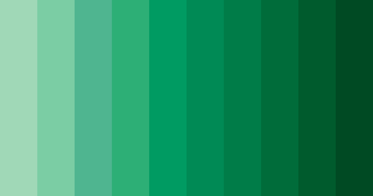 Download emerald haven color palette PNG image (landscape)