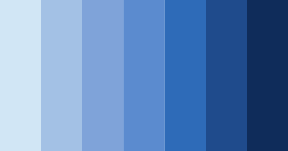 Download blue space color palette PNG image (landscape)