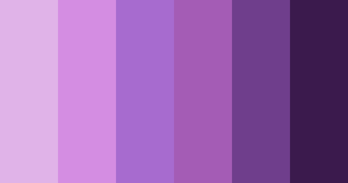 Download lavender whispers color palette PNG image (landscape)