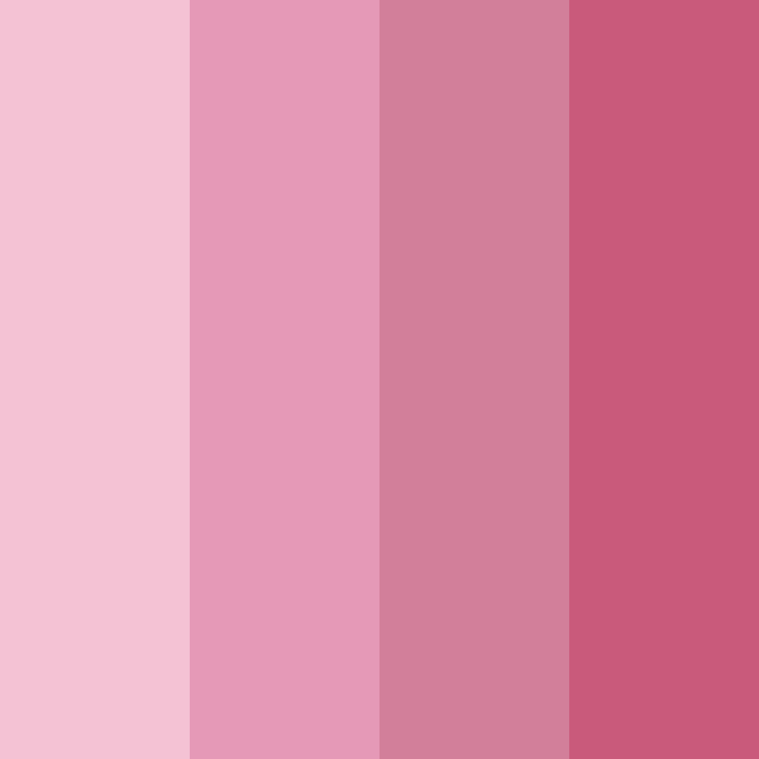 Download blossom dreams color palette PNG image (square)