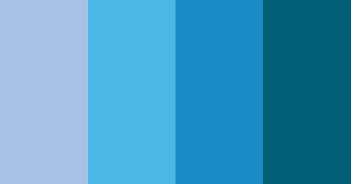 Download cyber aqua dreamscape color palette PNG image (landscape)