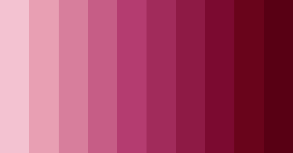 Download berry blissful burst color palette PNG image (landscape)