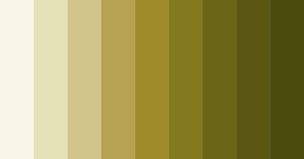 Download earthy green color palette PNG image (landscape)
