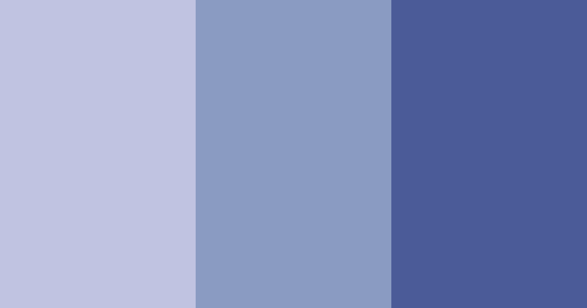 Download deep blue sleep color palette PNG image (landscape)