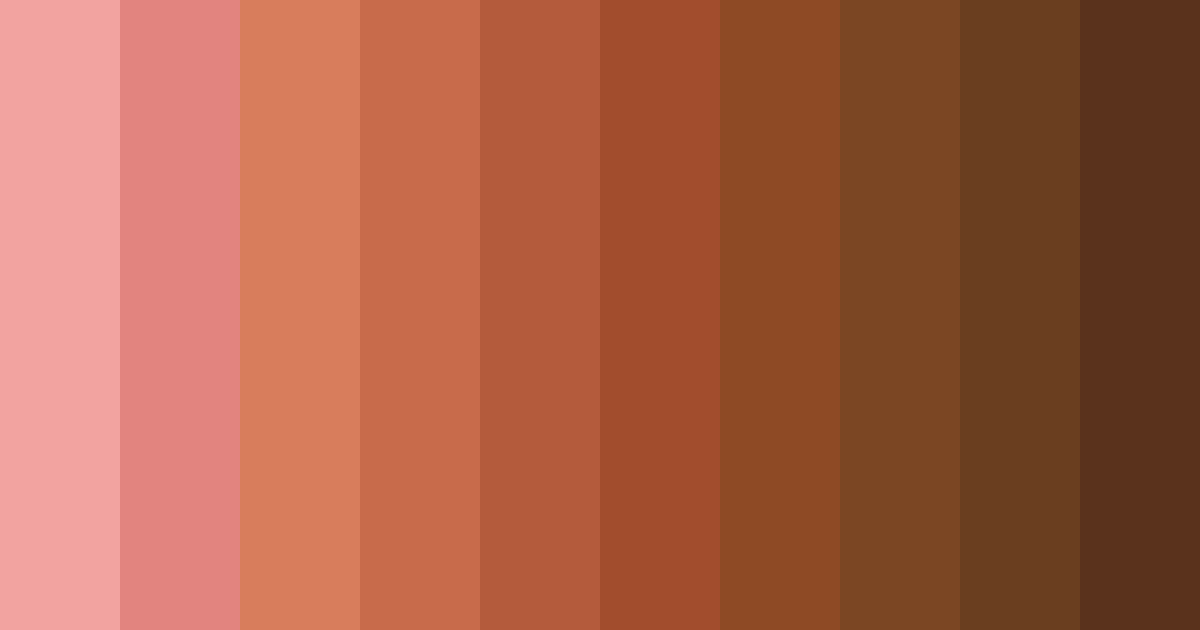Download autumn ember harmony color palette PNG image (landscape)