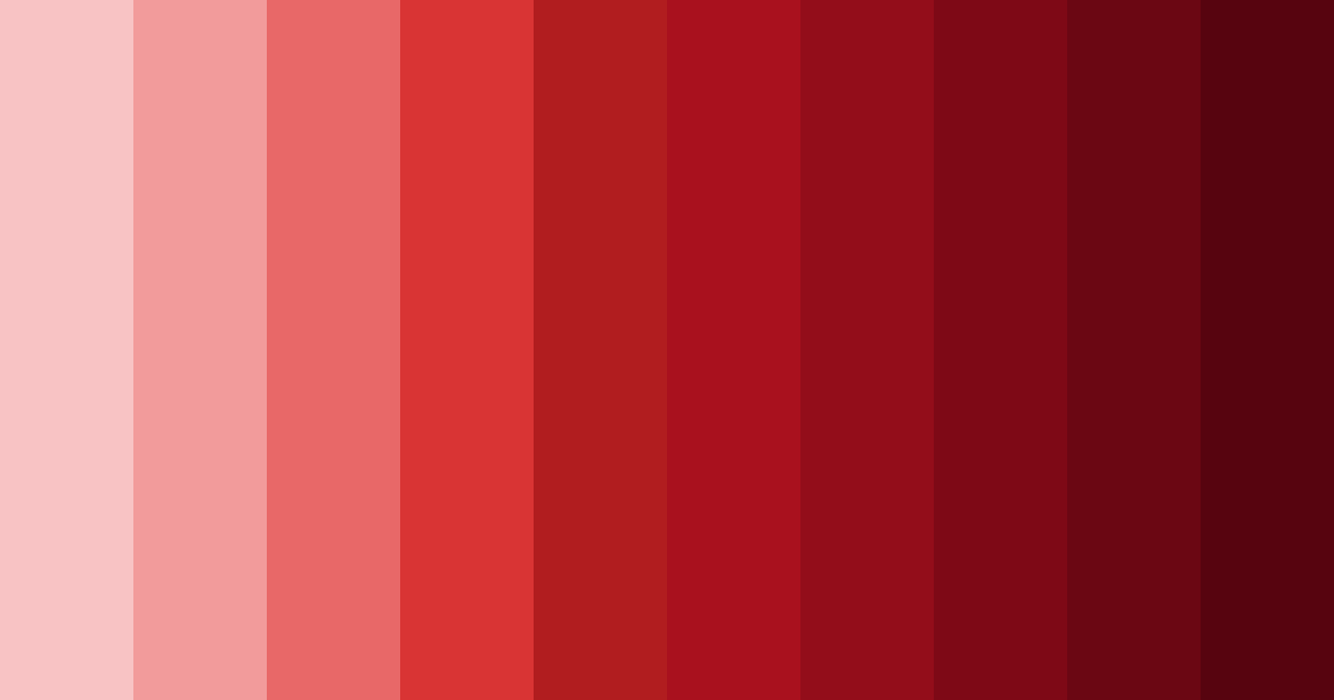 Download deep office red color palette PNG image (landscape)