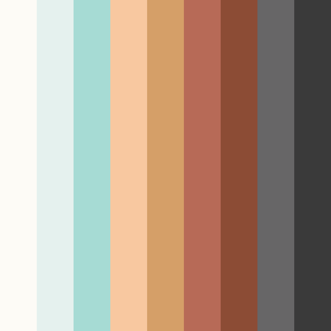 Download ocean's embrace color palette PNG image (square)