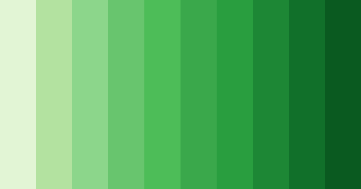 Download luminous grove color palette PNG image (landscape)