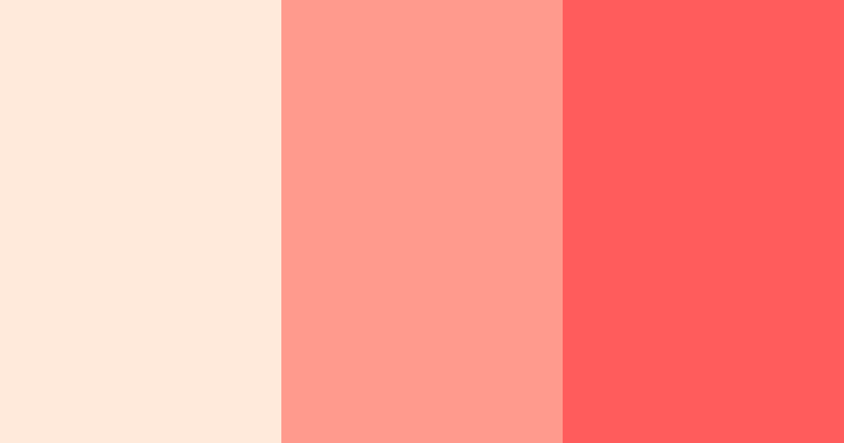 Download blushing sunset color palette PNG image (landscape)