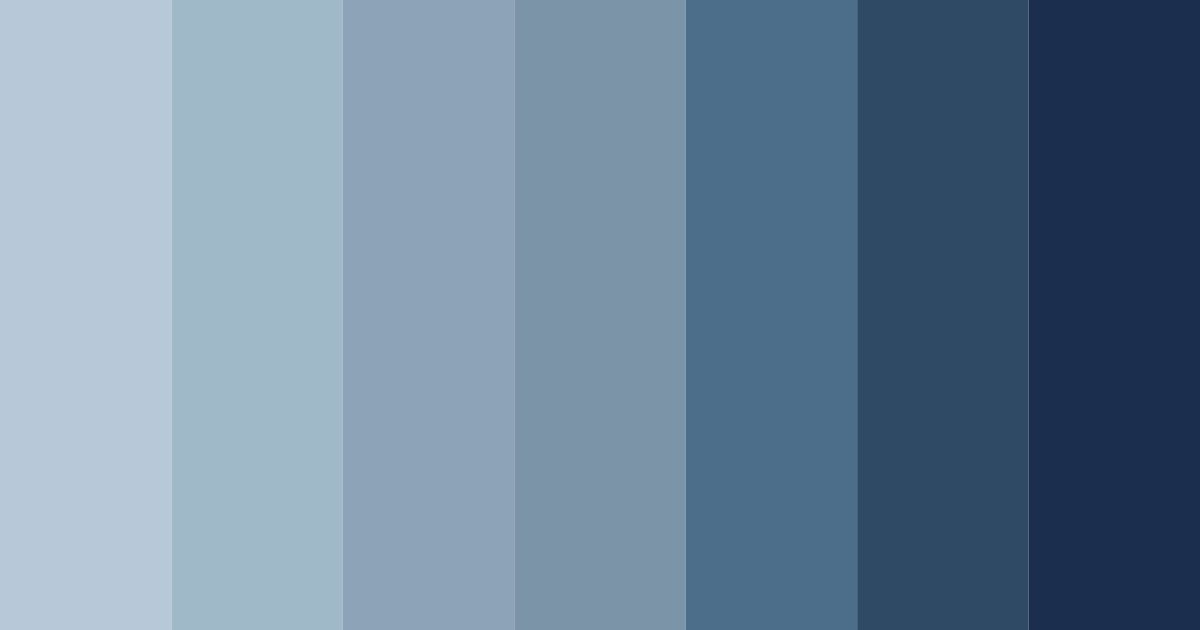 Download light gray-blue color palette PNG image (landscape)