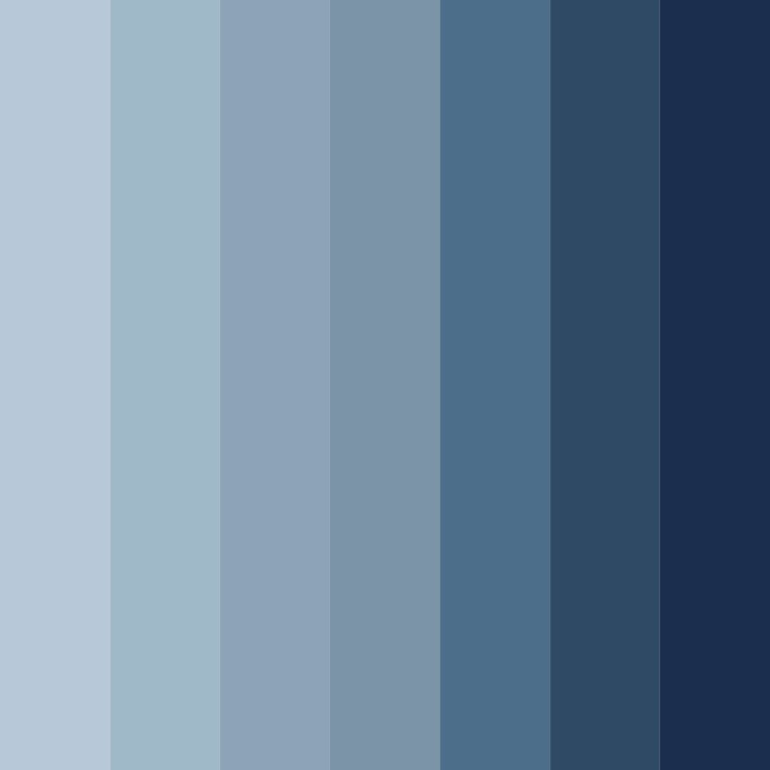 Download light gray-blue color palette PNG image (square)