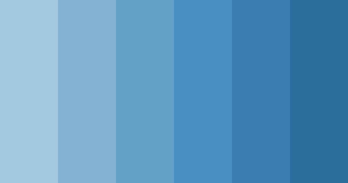 Download aqua dawn serenity color palette PNG image (landscape)