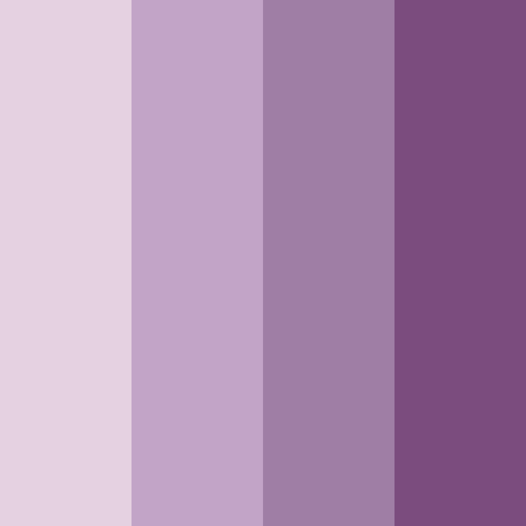 Download violet smoke color palette PNG image (square)