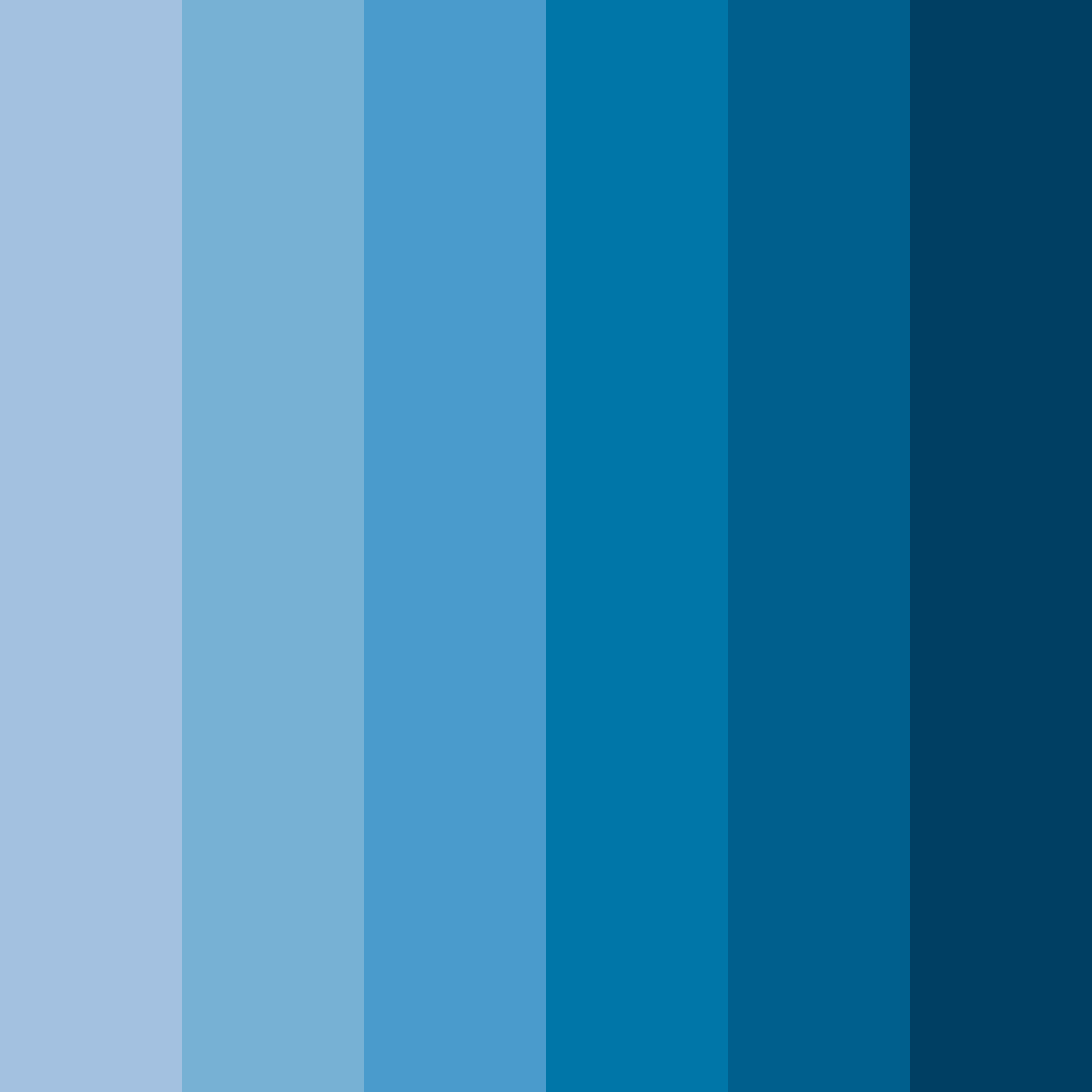 Download azure harmony color palette PNG image (square)