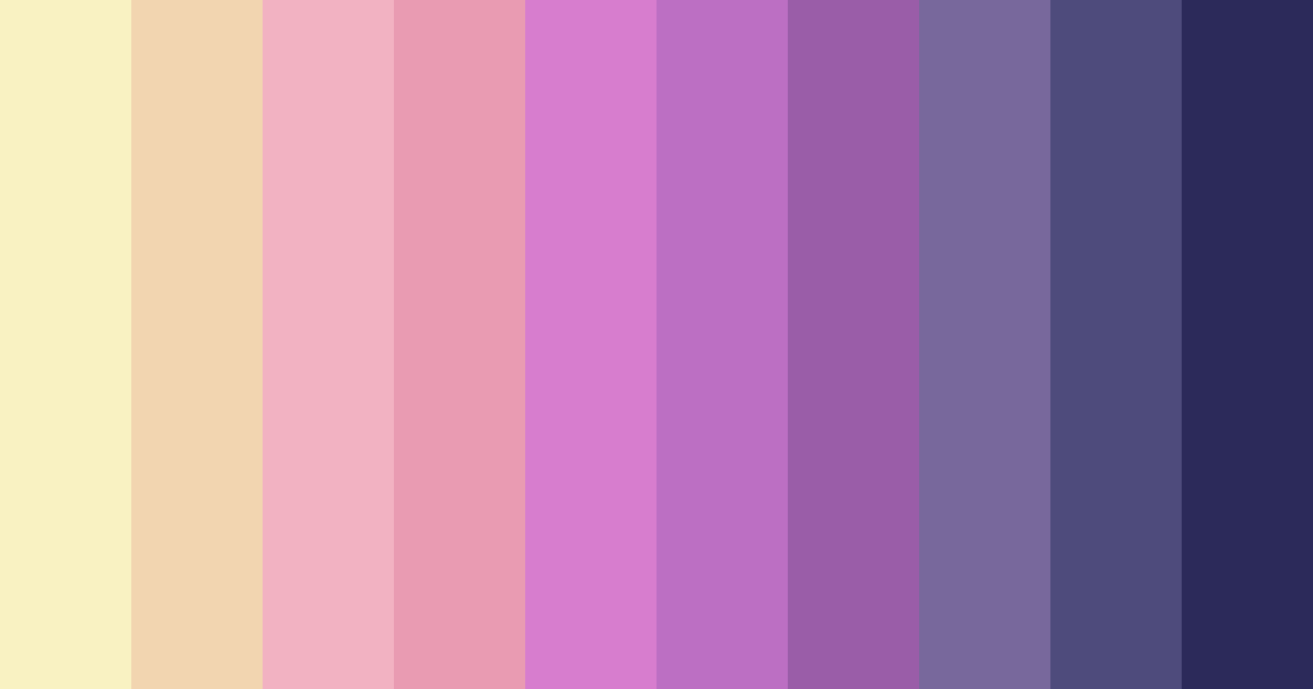 Download whispers of the rainbow color palette PNG image (landscape)
