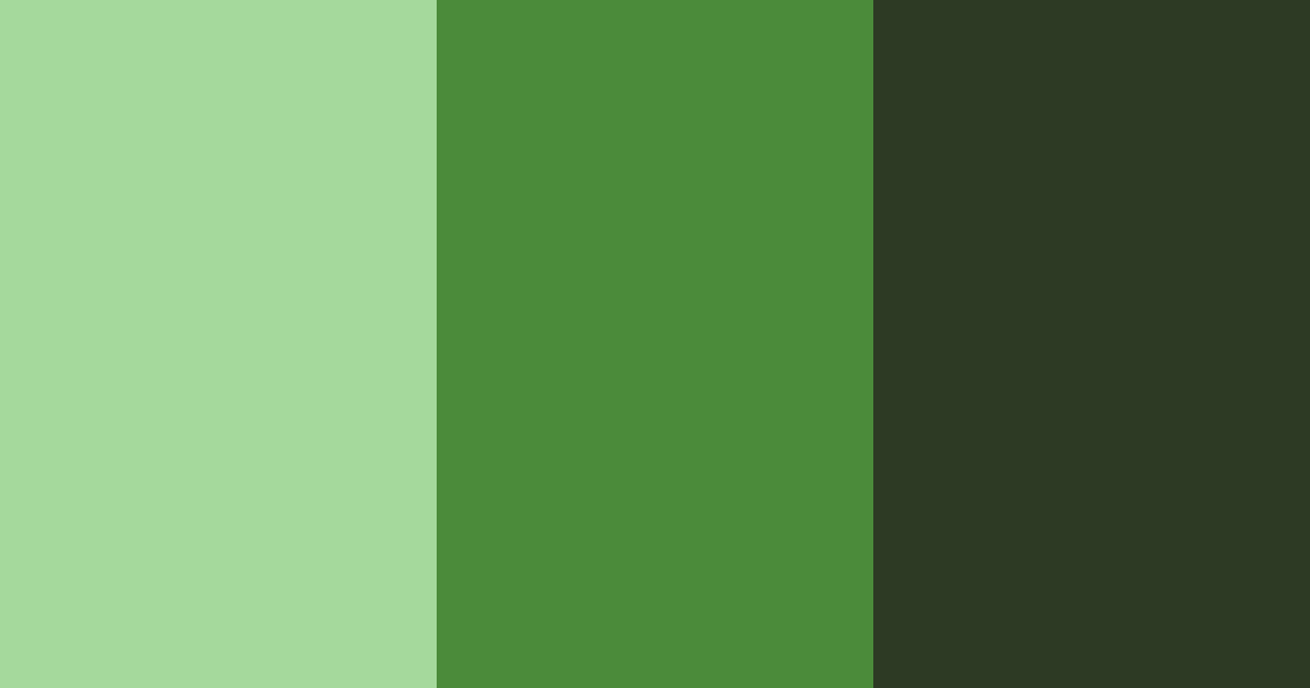 Download verdant shadows color palette PNG image (landscape)