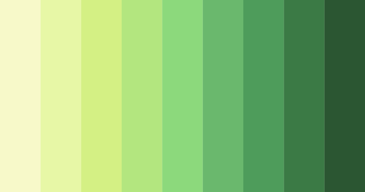 Download lush green meadow color palette PNG image (landscape)