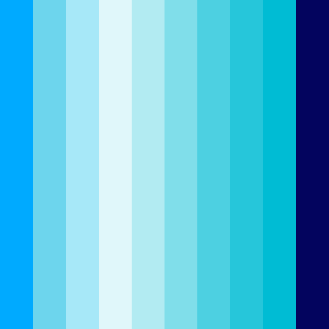 Download deep blue color palette PNG image (square)