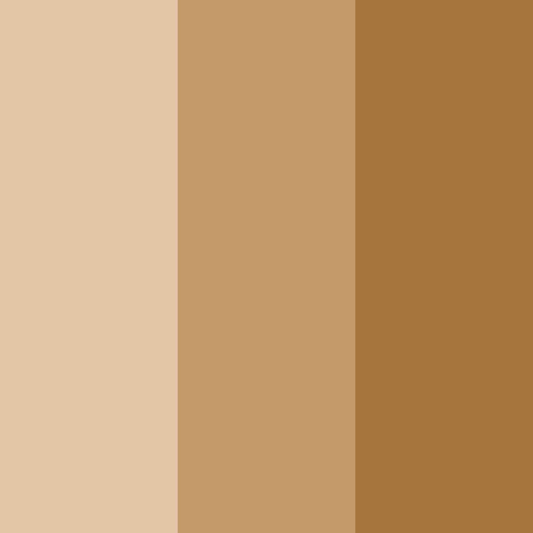 Download desert dusk hues color palette PNG image (square)
