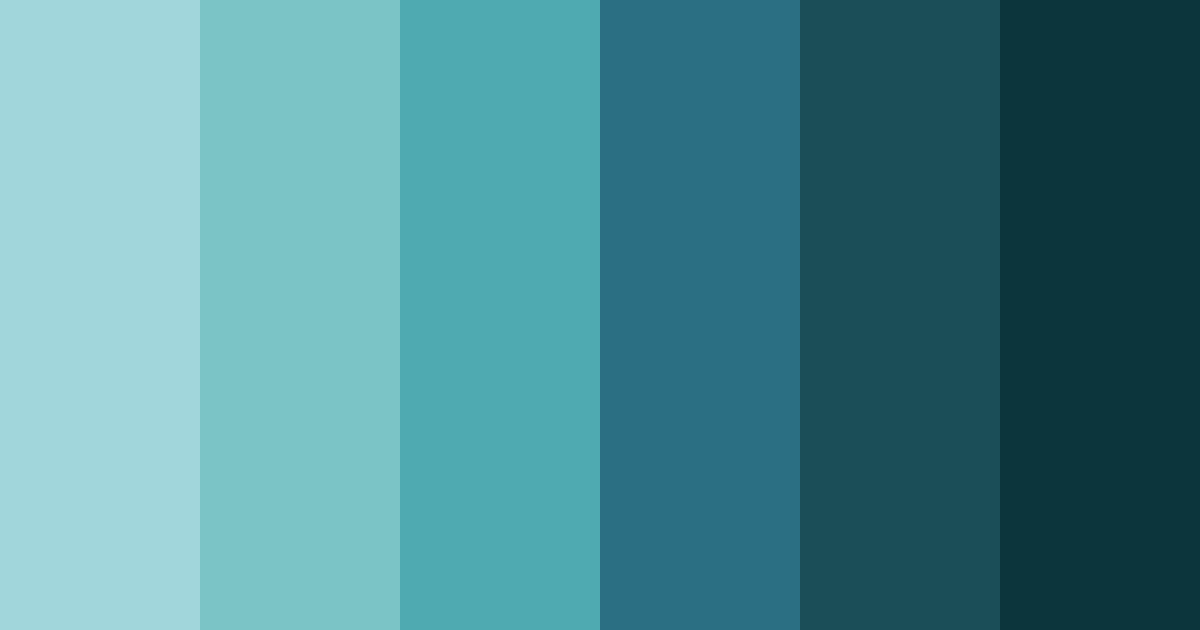 Download oceanic serenity color palette PNG image (landscape)