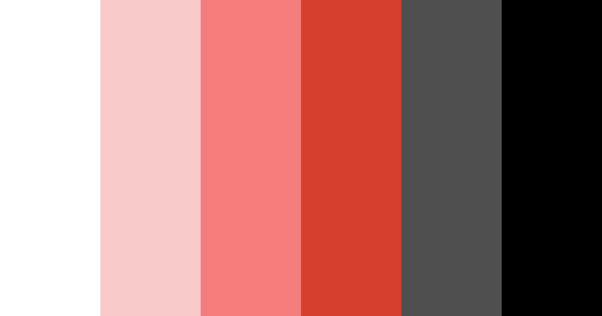 Download crimson noir color palette PNG image (landscape)