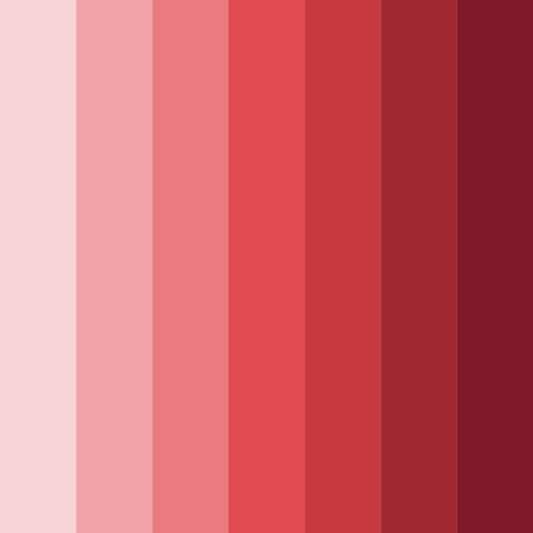 Download blushing roses color palette PNG image (square)