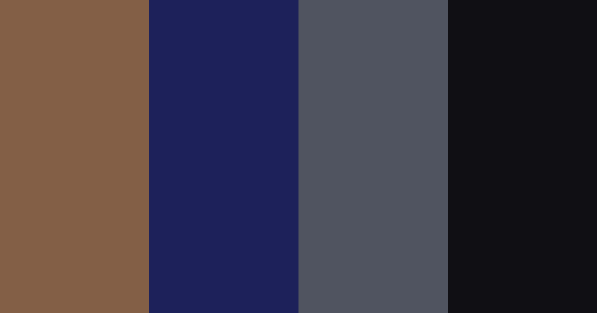 Download autumn dusk color palette PNG image (landscape)