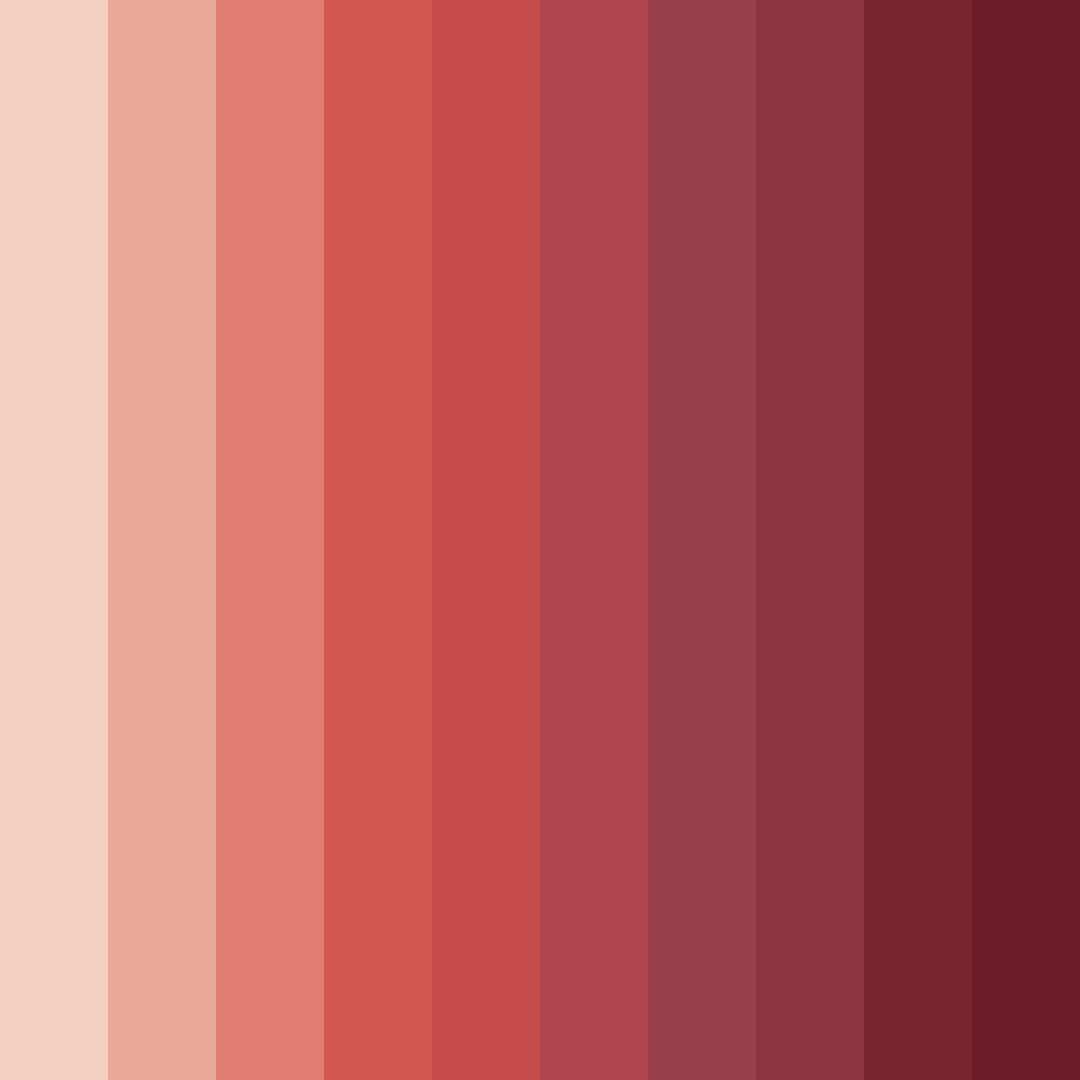 Download caramel red color palette PNG image (square)