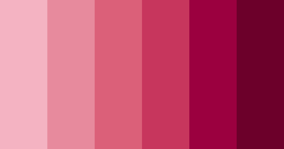 Download dark red color palette PNG image (landscape)