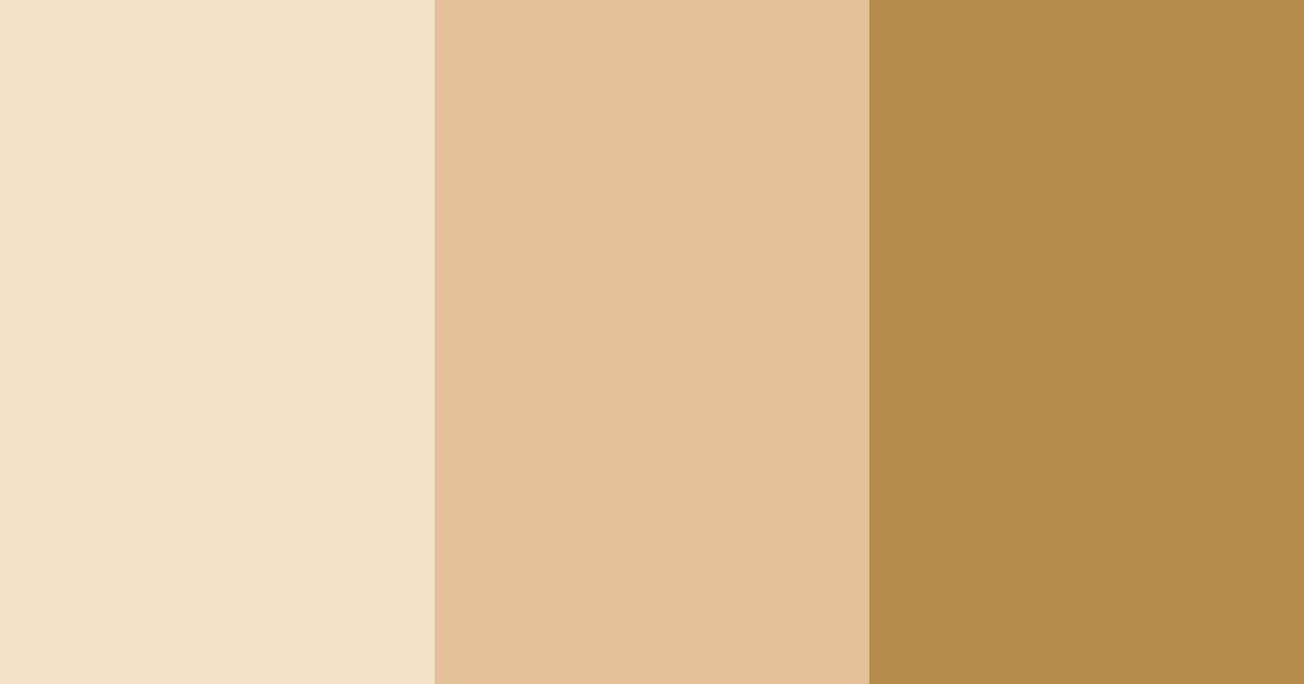 Download warm beige color palette PNG image (landscape)