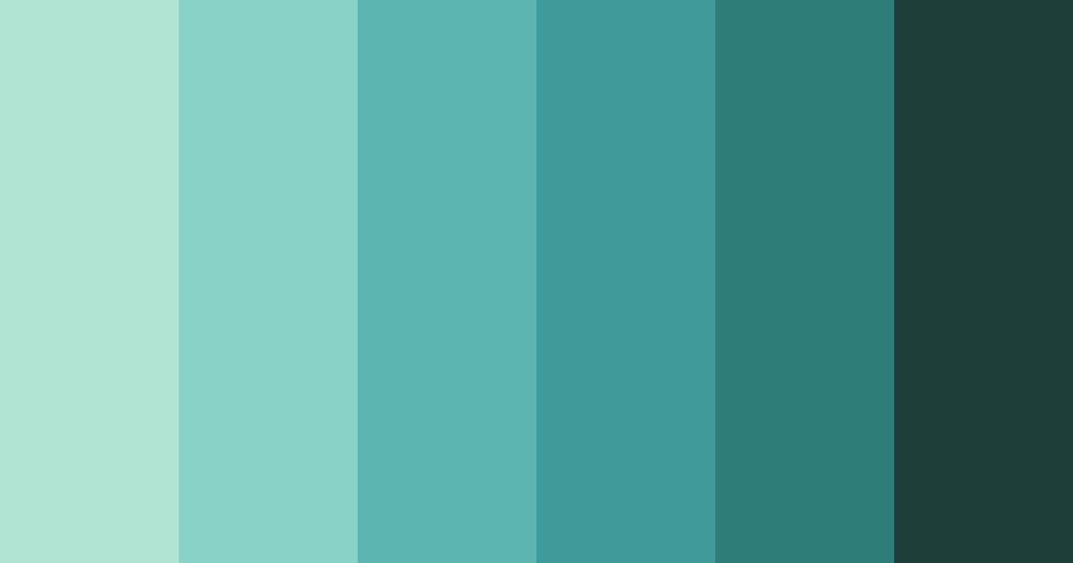 Download tropical tranquility color palette PNG image (landscape)