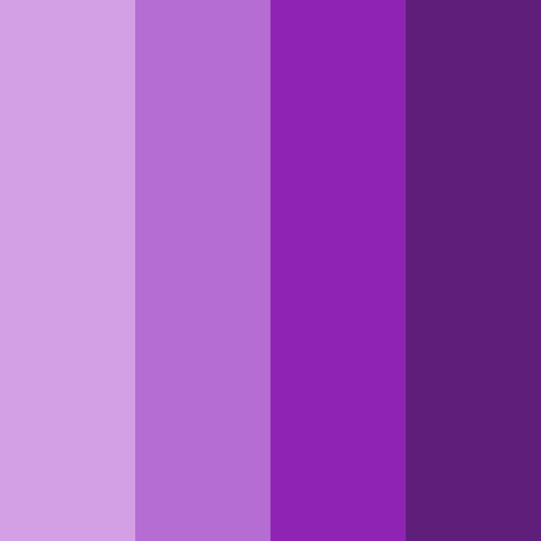 Download mystic amethyst dream color palette PNG image (square)