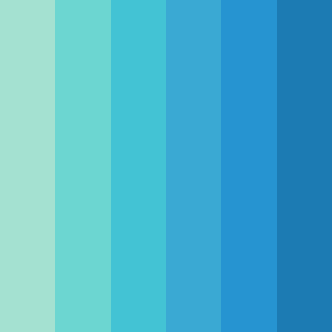 Download oceanic dreamscape color palette PNG image (square)