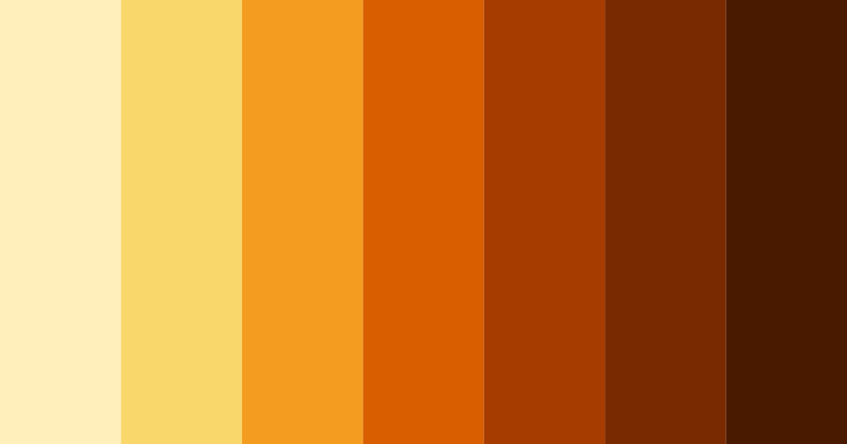 Download golden harvest sunset color palette PNG image (landscape)