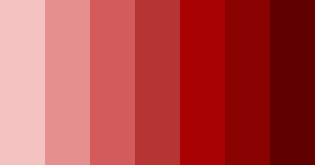Download crimson symphony color palette PNG image (landscape)