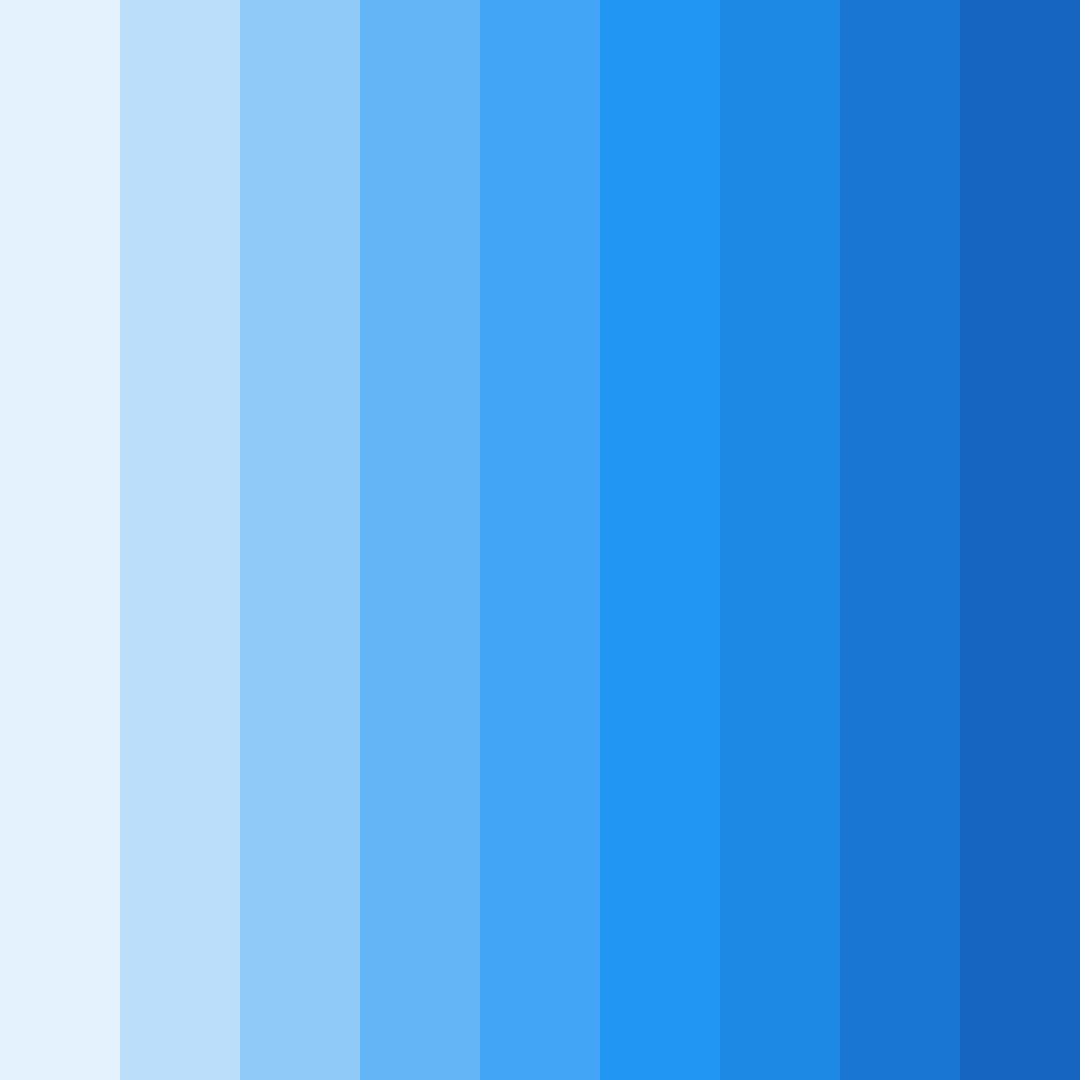 Download blue screen bliss color palette PNG image (square)